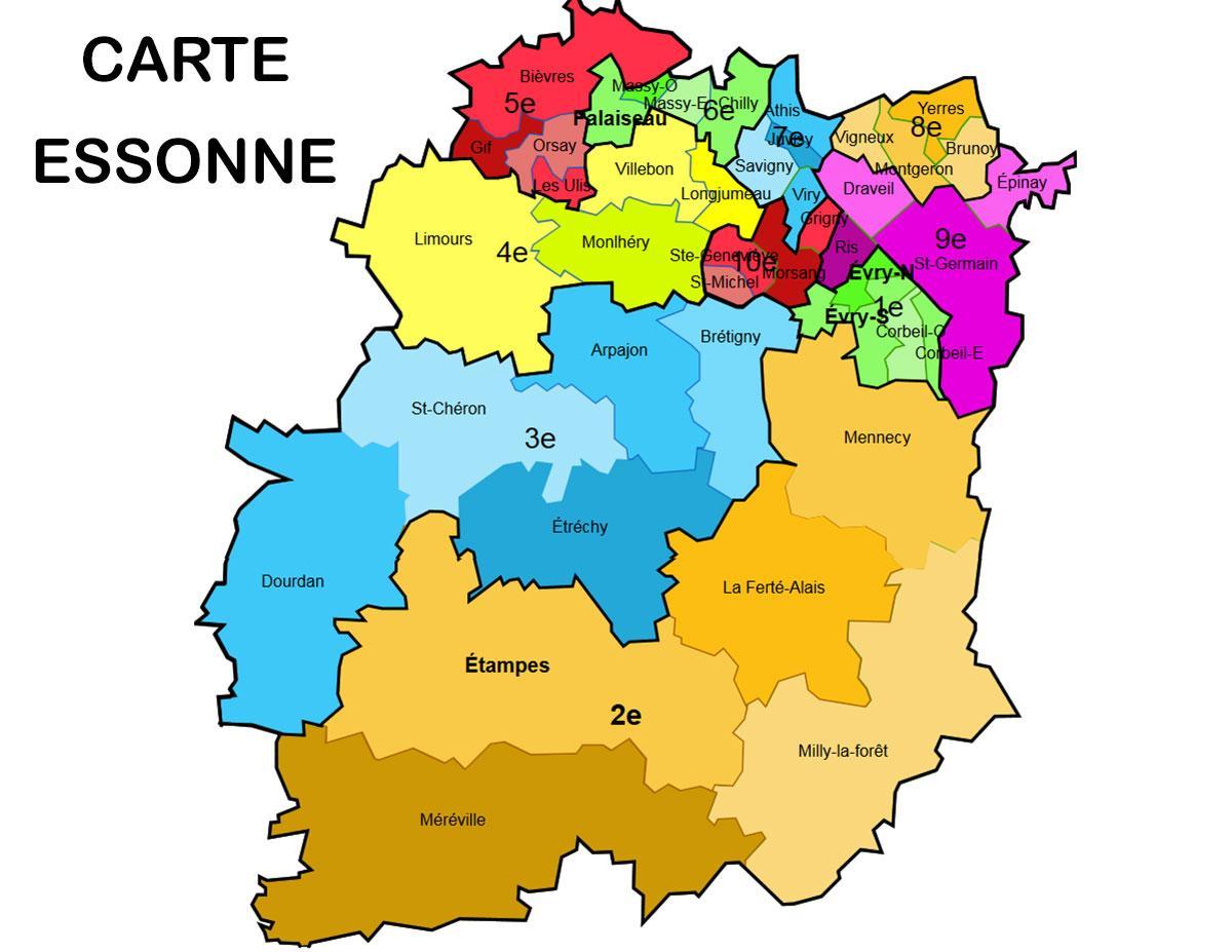 Harta e Essonne