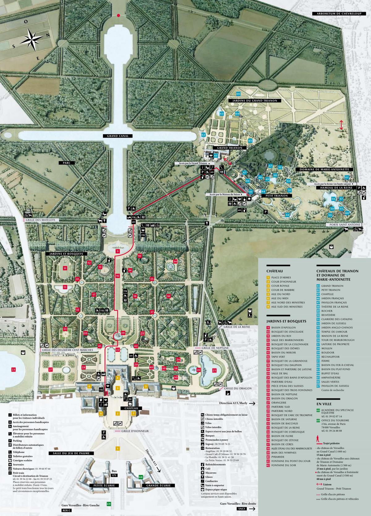 Harta e Pallatit të Versajit