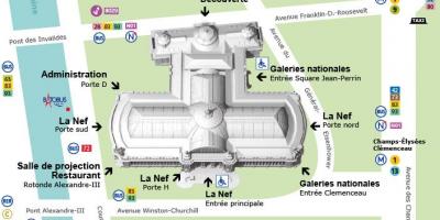 Harta e Grand Palais