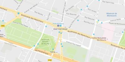 Harta e Porte d'orléans