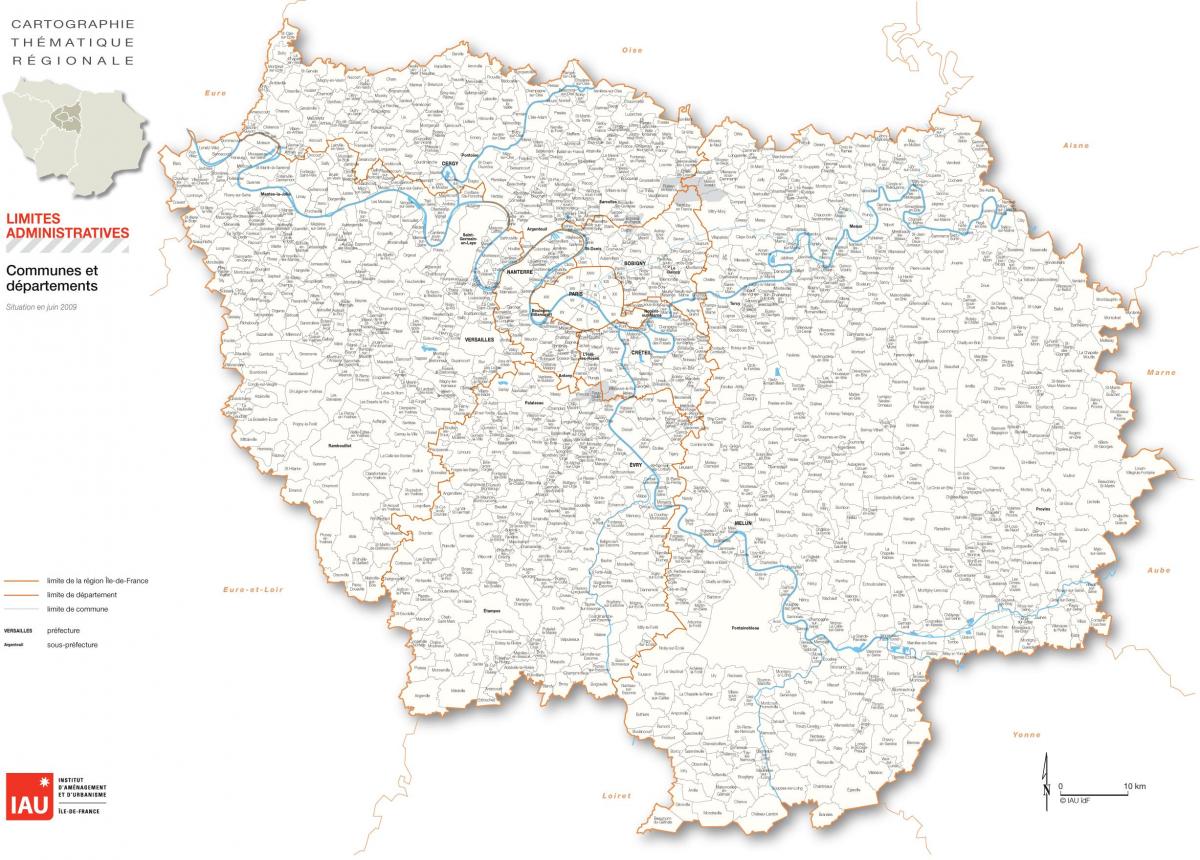 Harta e Me-de-France