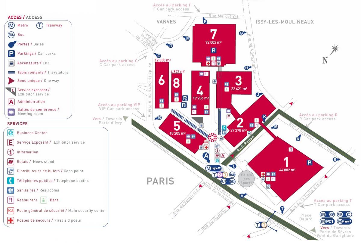 Harta e Parisit expo