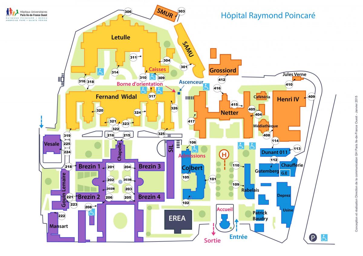 Harta e Raymond-Poincaré spital