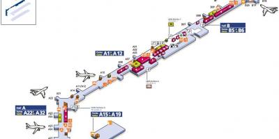 Harta e Jugut aeroportin e Orly