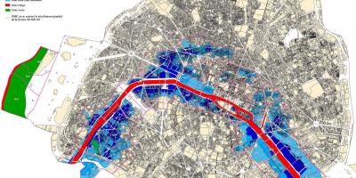 Harta e Parisit përmbytjes