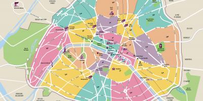 Harta e Parisit intramural