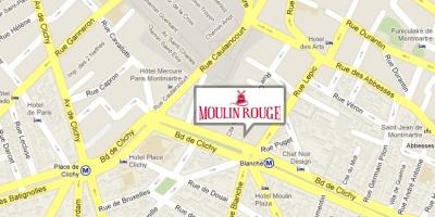 Harta e Moulin rouge