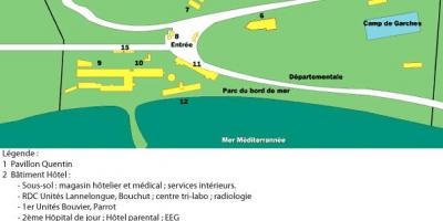Harta e San Salvadour spital