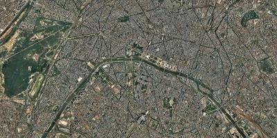 Harta e satelitore Paris